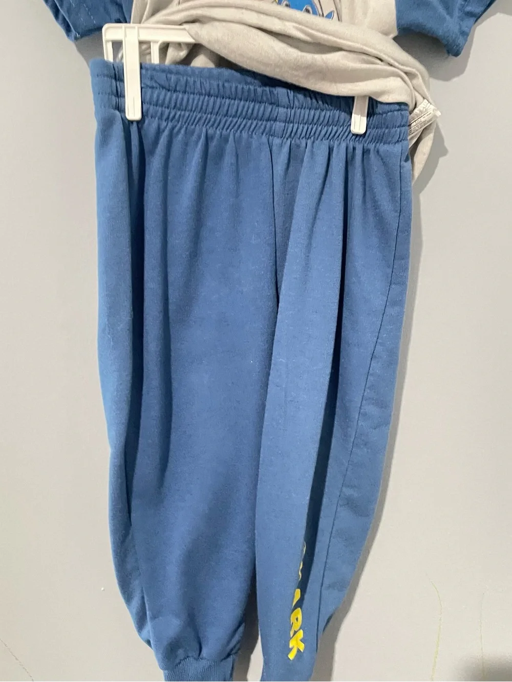 Baby Shark Two-Piece Pajama Set - Blue & White | Size 24M